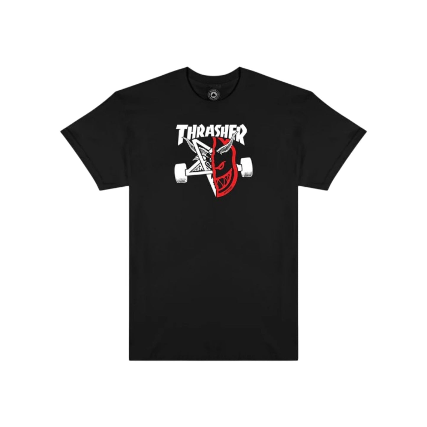 T-Shirt Thrasher x Spitfire Thrash & Burn - Black