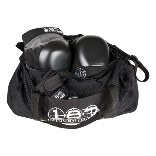 187 Killer Pads Mesh Duffel 10 Bag Black 21"