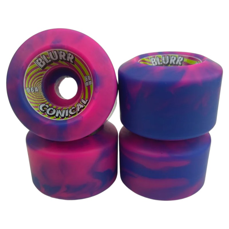 Vision Swirl Blurr Conicals Pink/Purple Wheels 60MM 96A
