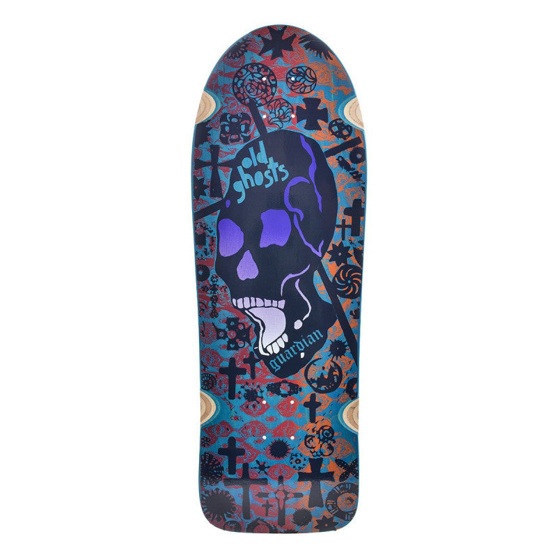 Vision Old Ghost Old School Blue Stain Skateboard Deck 10"