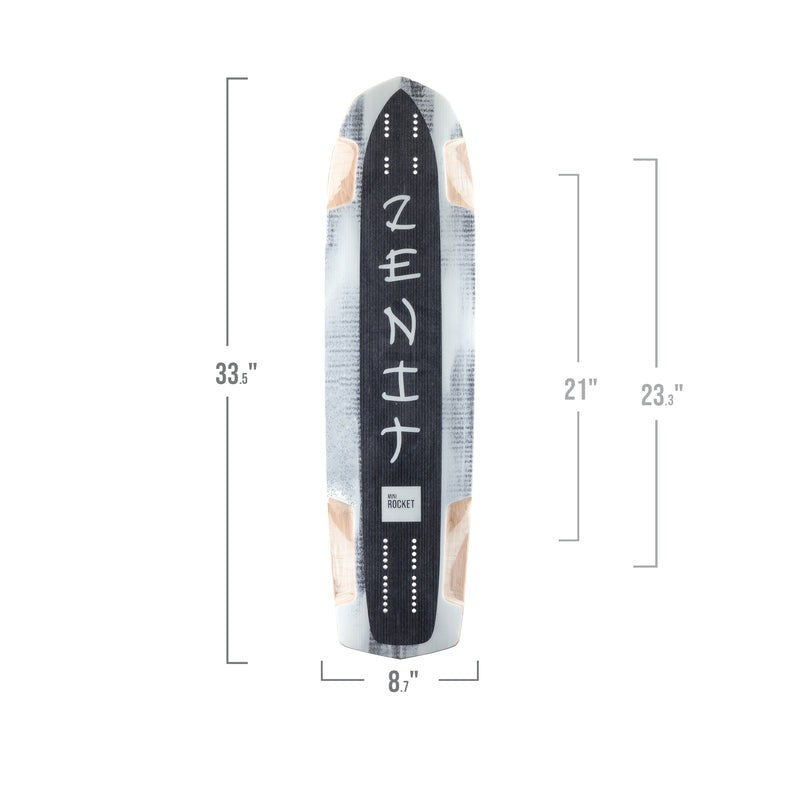 Zenit Mini Rocket V3 Longboard Deck 34"