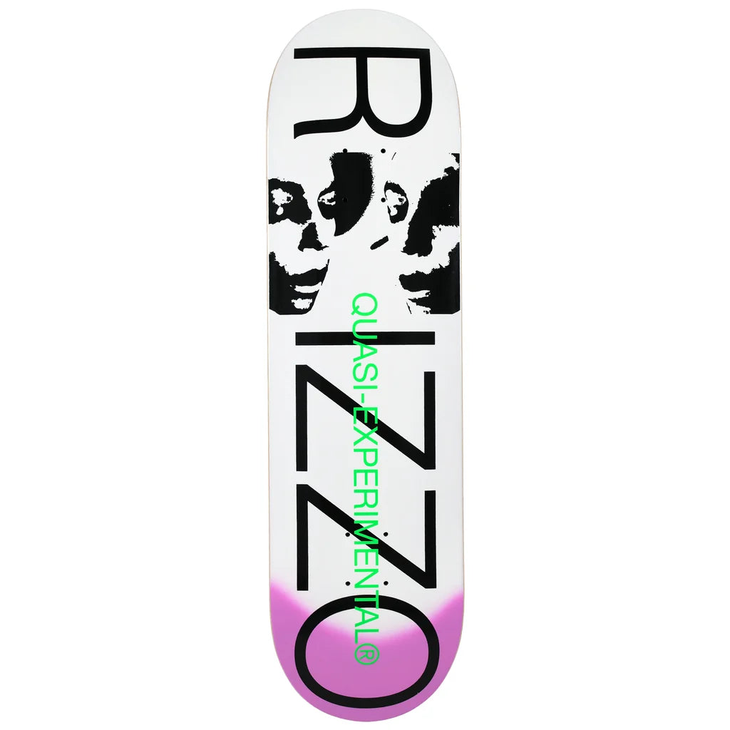 Quasi Rizzo Two Face Skateboard Deck 8.375”