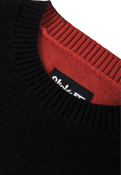 Welcome x Slipknot Overprint Knit Black/Red Sweatshirt