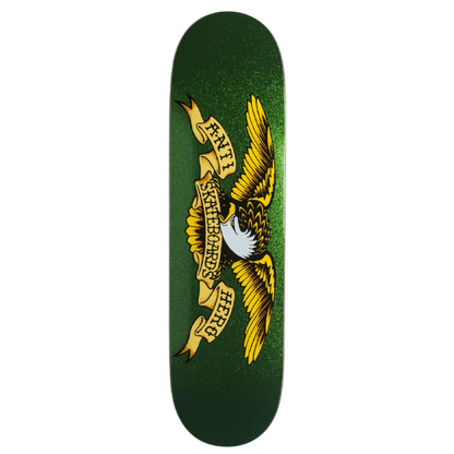 Anti Hero Easyrider Classic Eagle Green Skateboard Deck 8.38"