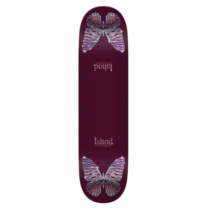 Real Ishod Mariposa Chrome Redux Twin Tail Skateboard Deck 8.0"