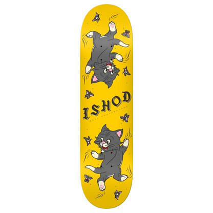 Real Ishod Kitten Scratch Twin Tail Skateboard Deck 8.0"