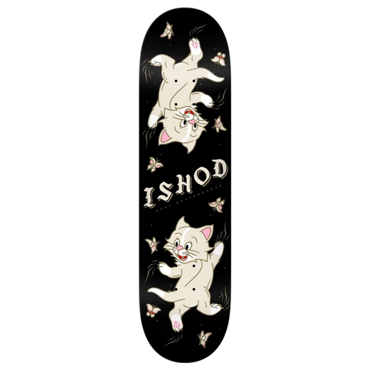 Real Ishod Kitten Scratch Twin Tail Skateboard Deck 8.5"