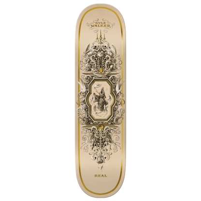 Real Kyle Walker Cerberus True Fit Skateboard Deck Beige 8.25"