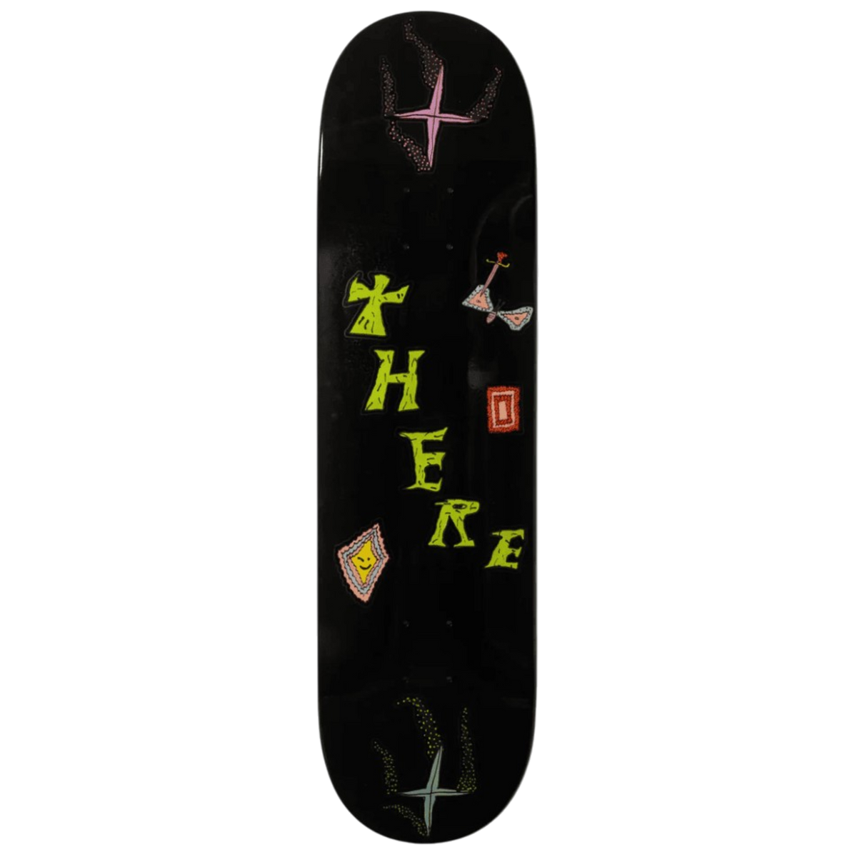 There Moth Skateboard Deck 8.25"