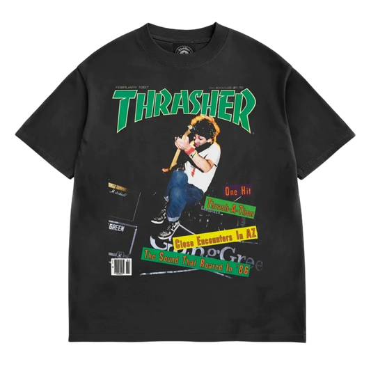 T-Shirt Thrasher February 1987 Vintage - Black