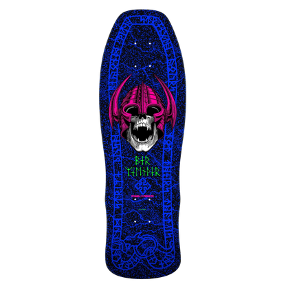 Powell Peralta Per Welinder Nordic Skull Blacklight Skateboard Deck 9.625"