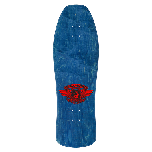 Powell Peralta Ray Underhill Cross Navy/Gold Foil Skateboard Deck 9.9"