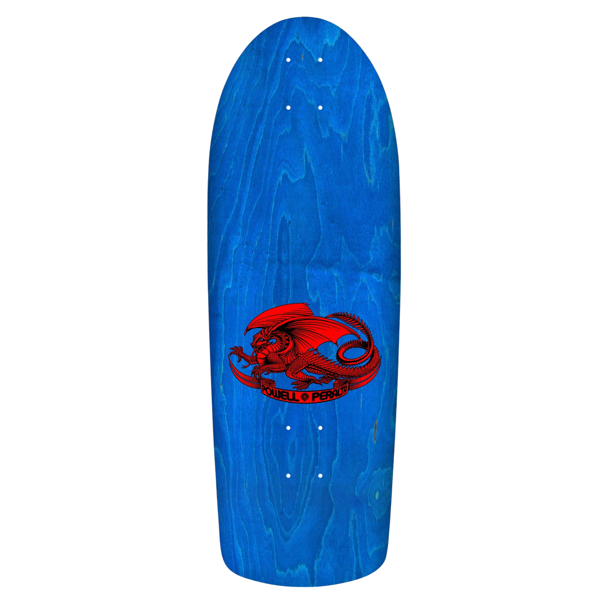 Powell Peralta OG Ripper Checker Blue Veneer Skateboard Deck 10"