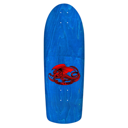 Powell Peralta OG Ripper Checker Blue Veneer Skateboard Deck 10"