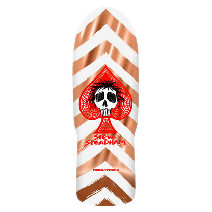 Powell Peralta Steve Steadham Spade Copper Foil Skateboard Deck 10"