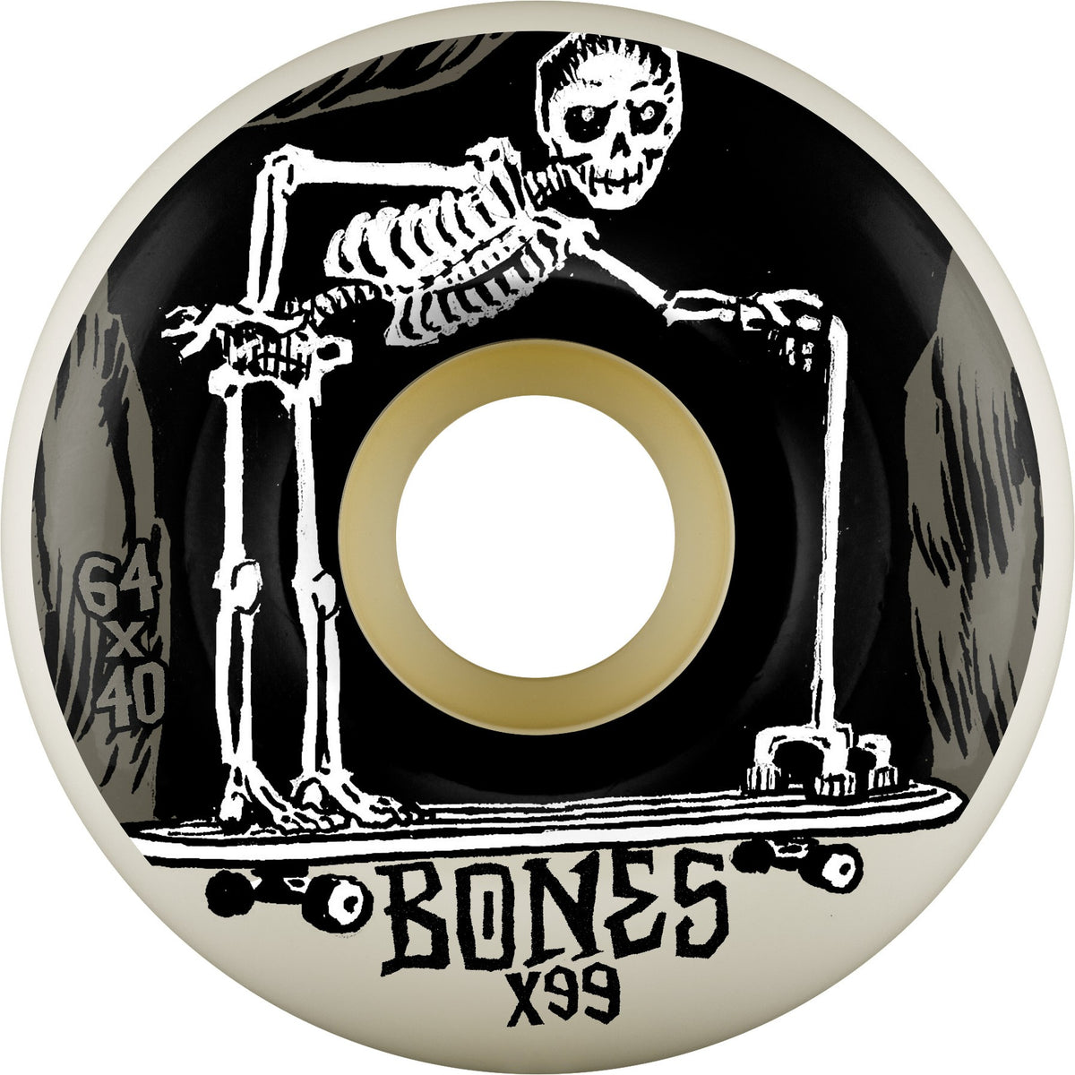 Bones Better Sk8 X-Formula™ (XF) Wheels - 64mm x 40mm 99A