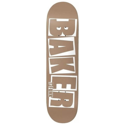 Baker Tristan "T-Funk" Brand Name Taupe Skateboard Deck 8.5"