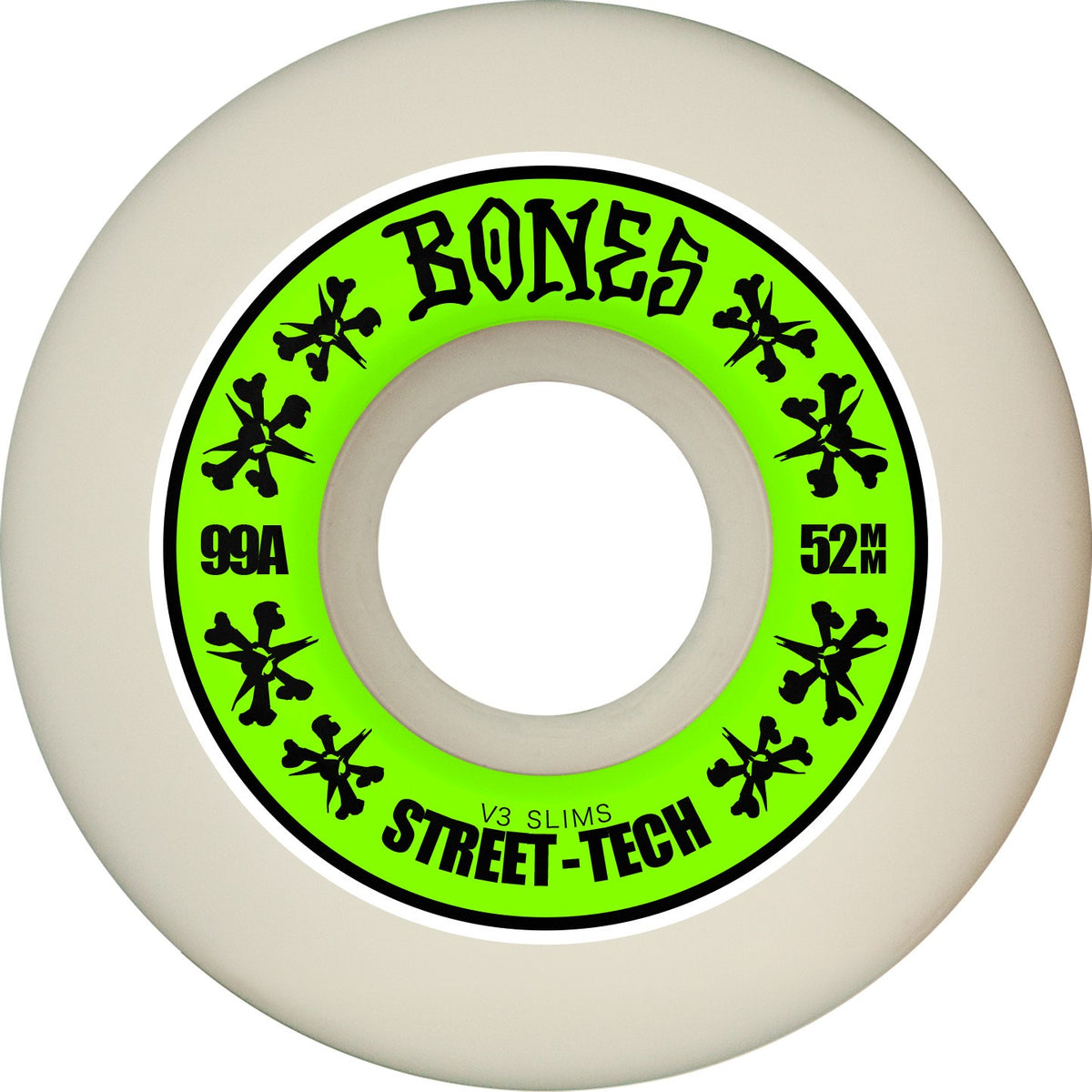 Bones Wheels STF Street Tech Formula™ Annuals (STF) V3 Slims - 52mm 99A