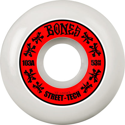Rodas Bones STF Street Tech Formula™ Annuals (STF) V2 Locks - 53mm 103A