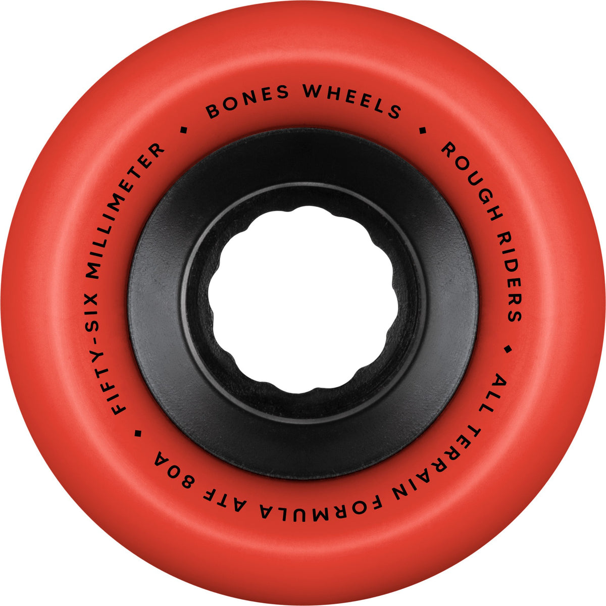 Rodas Bones Rough Rider All Terrain Formula™ (ATF) Red - 56mm 80A