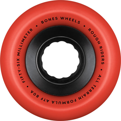 Rodas Bones Rough Rider All Terrain Formula™ (ATF) Red - 56mm 80A