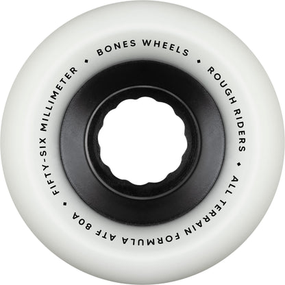 Rodas Bones Rough Rider All Terrain Formula™ (ATF) White - 56mm 80A