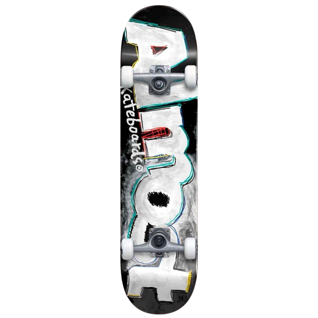 Almost Art School Resin Black Complete Skateboard 7.75"