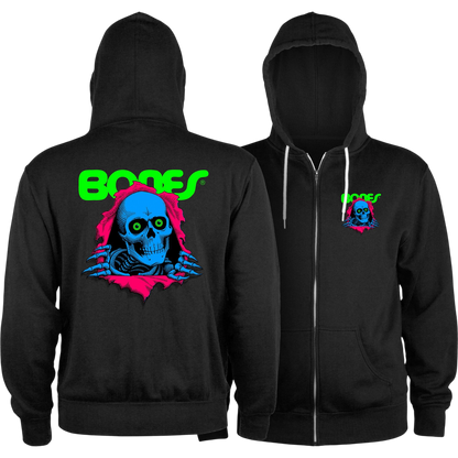 Powell Peralta Sweat Hood Zip Ripper - Blacklight