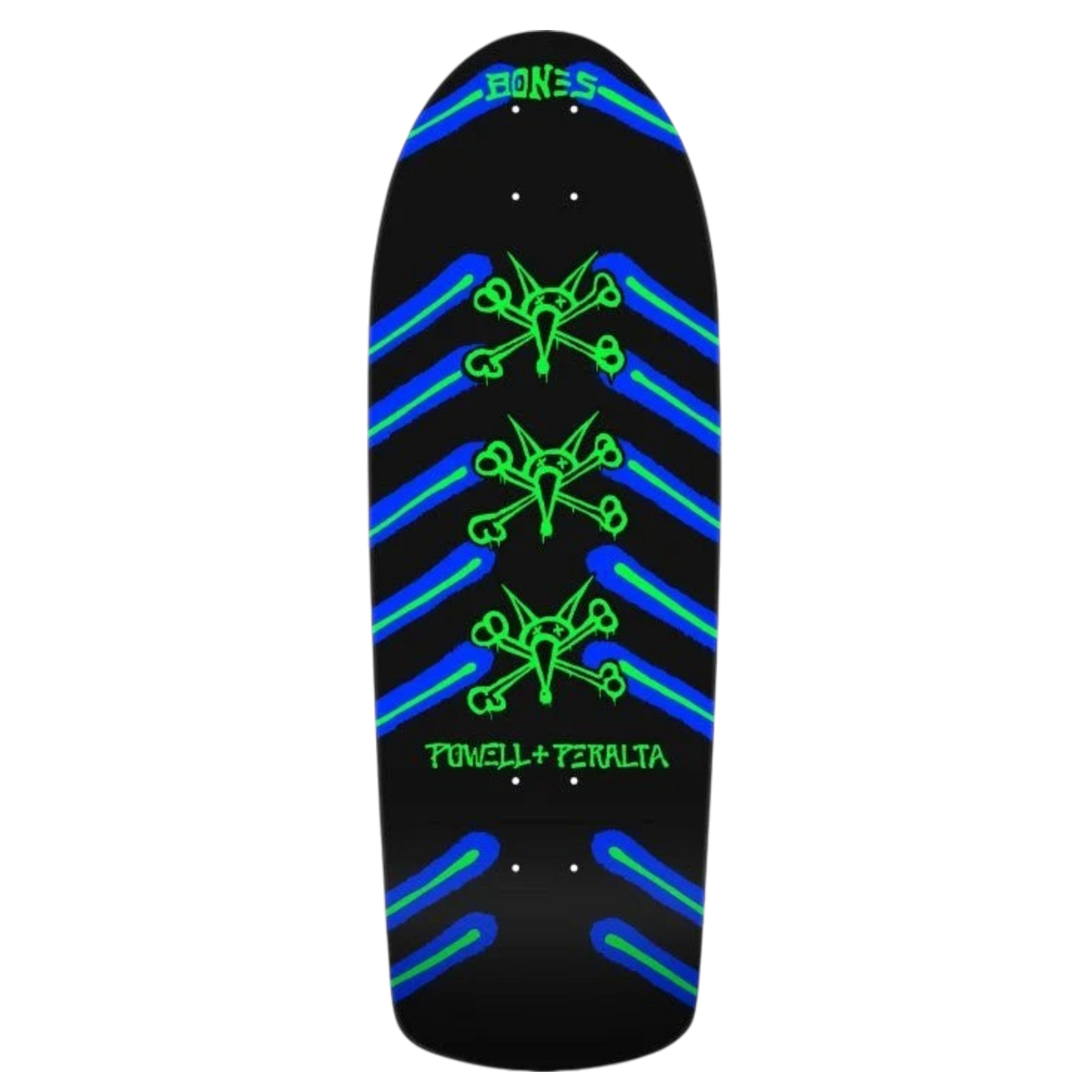 Powell Peralta OG Rat Bones Neon Light Skateboard Deck 10"