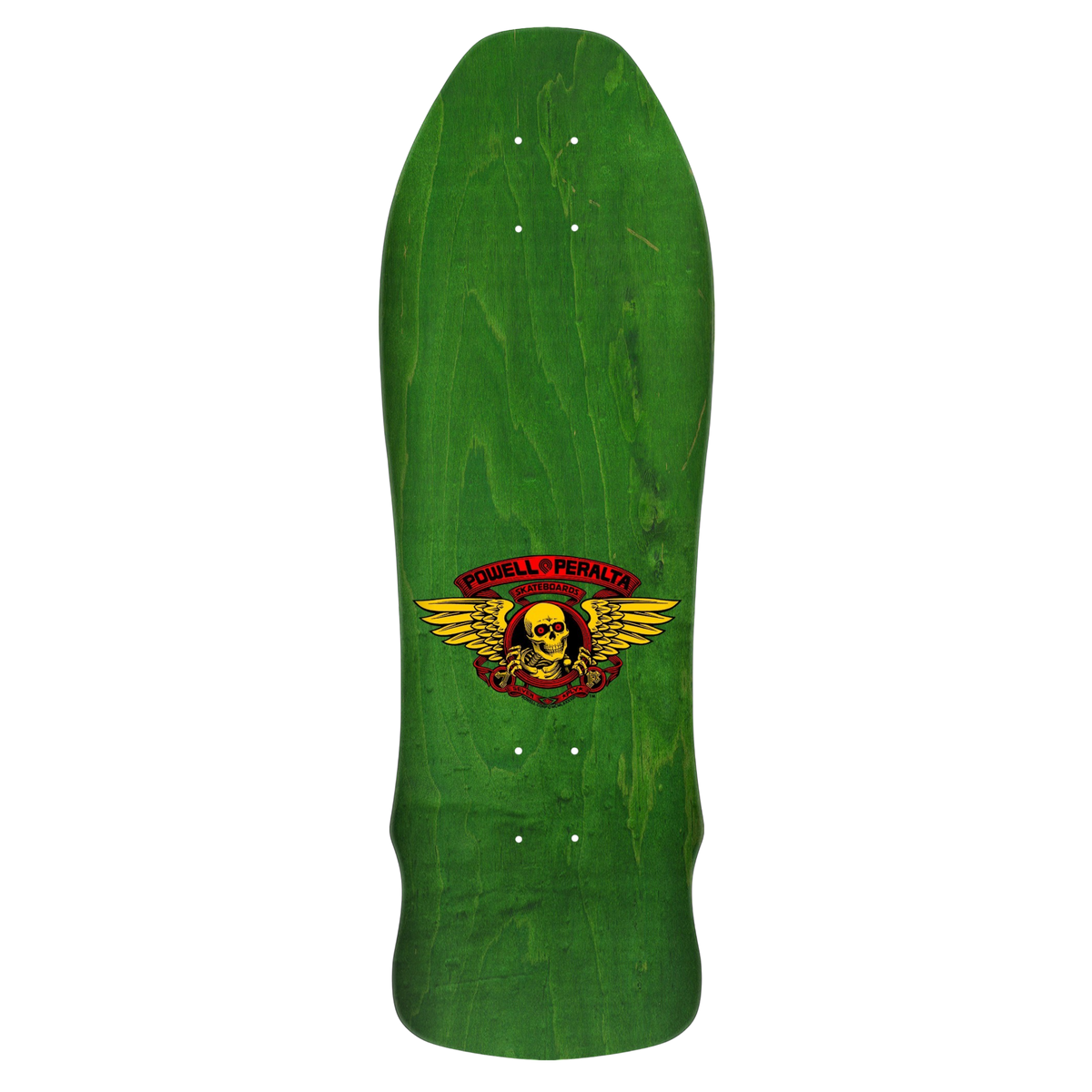 Powell Peralta Geegah Skull & Sword Green Stain Skateboard Deck 9.75"