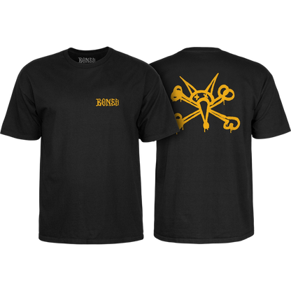 Powell Peralta Bones Vato Rat T-Shirt - Black