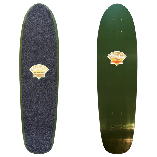 G&S Fibreflex Bowlrider Olive Rust Skateboard Deck 29.5"