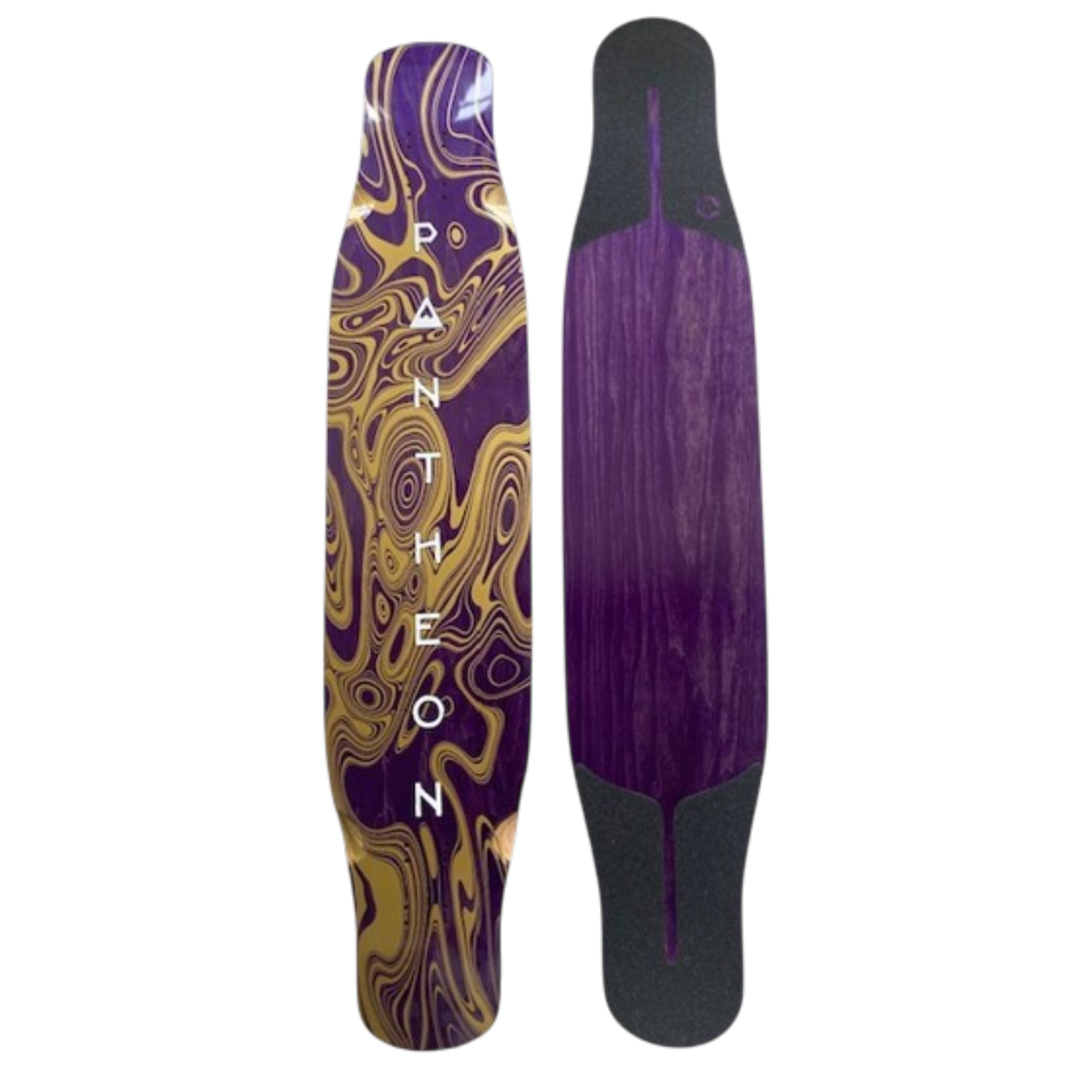 Pantheon Tandava II Purple Longboard Deck 45"