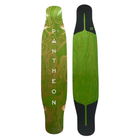 Pantheon Tandava II Green Longboard Deck 45 "