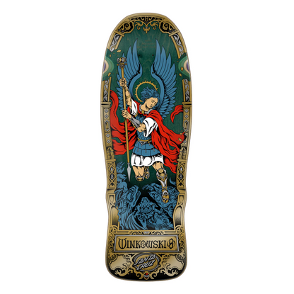 Santa Cruz Winkowski Archangel Shaped Skateboard Deck 10.35"