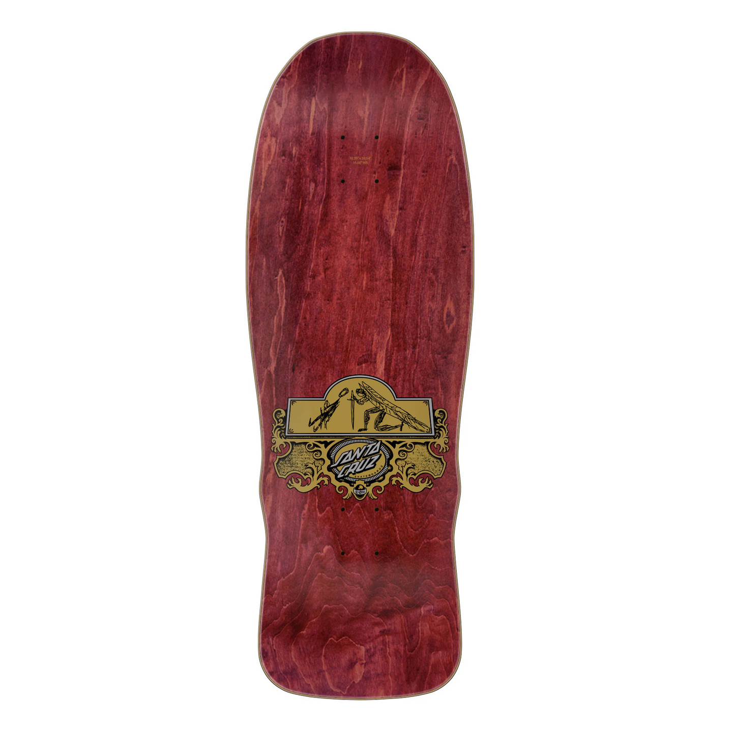 Santa Cruz Winkowski Archangel Shaped Skateboard Deck 10.35"