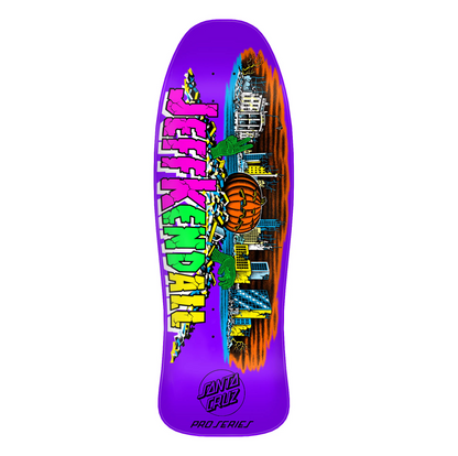 Santa Cruz Jeff Kendall Pumpkin Reissue Skateboard Deck 10"