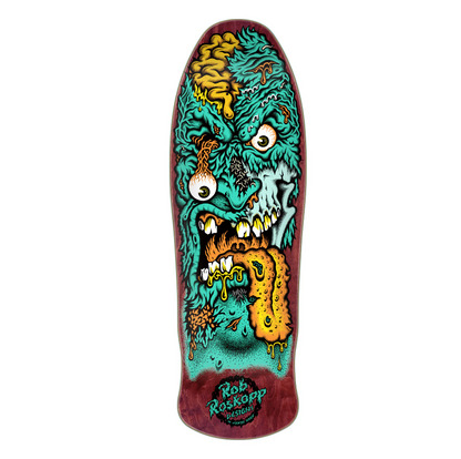 Santa Cruz Rob Roskopp Face Two Reissue Skateboard Deck 9.9"