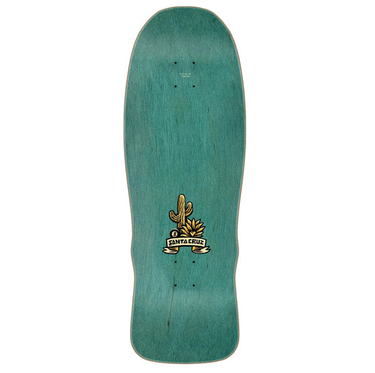 Santa Cruz Winkowski Agave Snake Shaped Skateboard Deck 10.35"