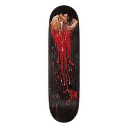Creature Cannibal Corpse Skull & Blood Skateboard Deck 8.53"