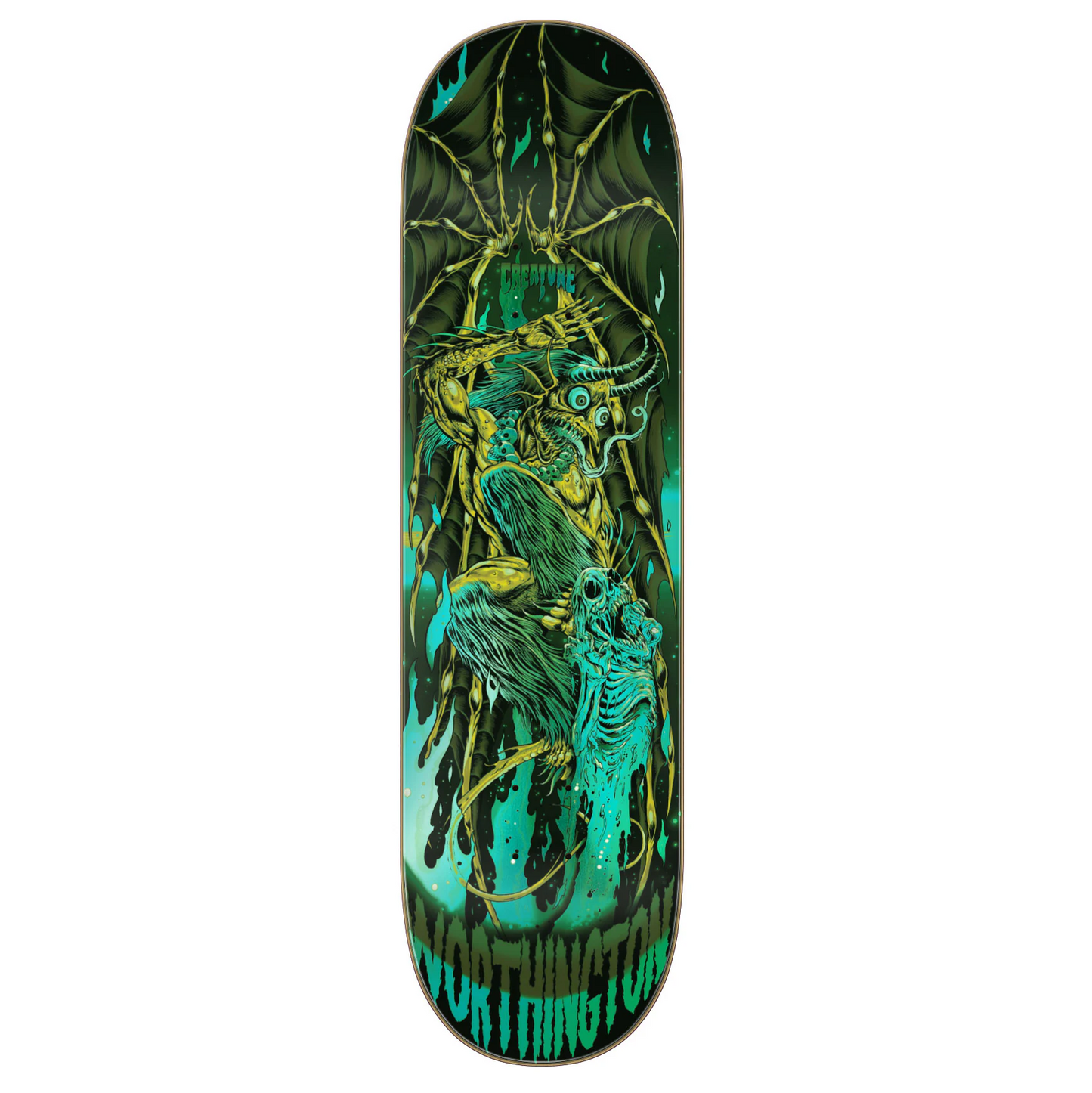 Creature John Worthington Skullburn VX Skateboard Deck 8.6"