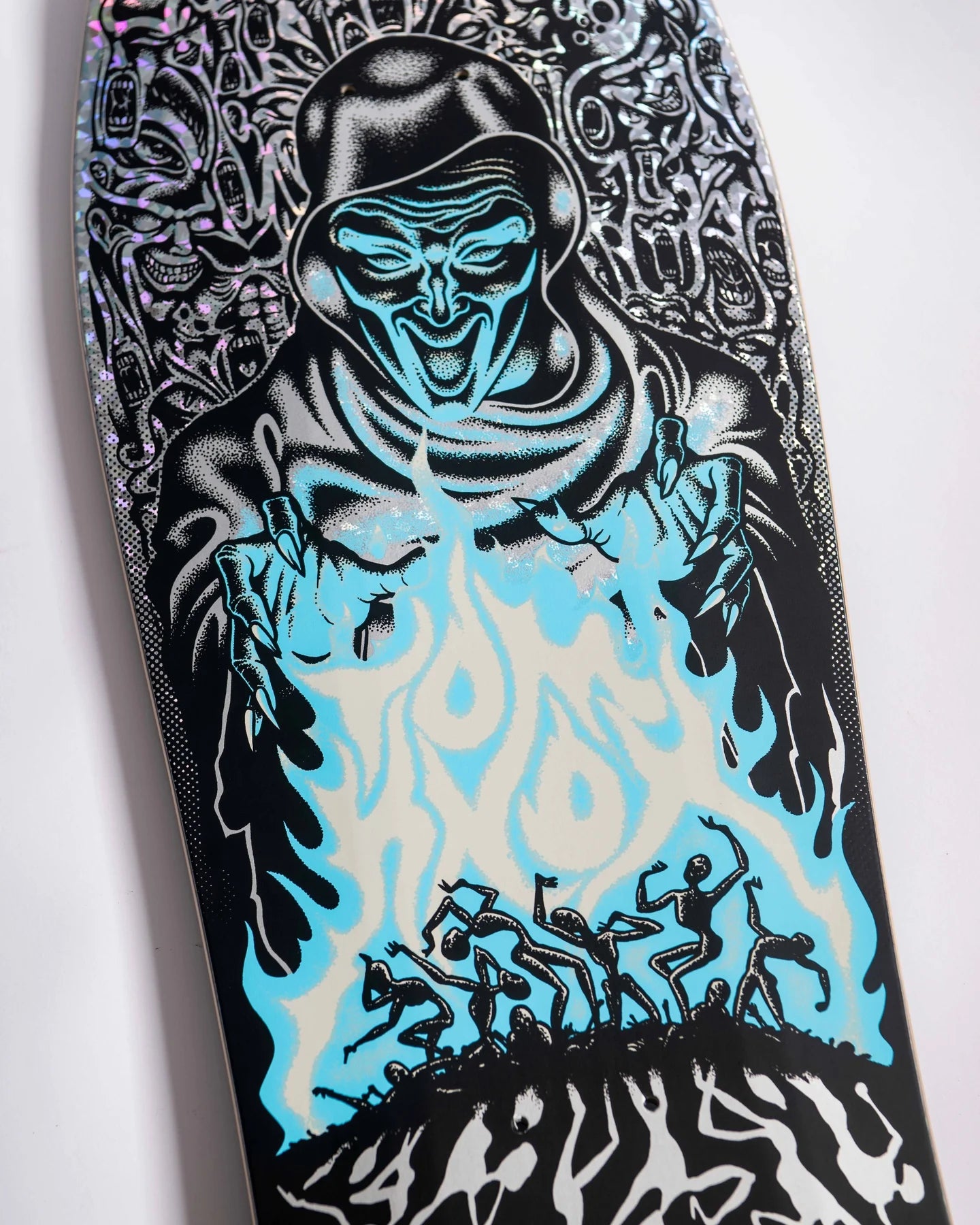 Santa Cruz Tom Knox Firepit Reissue Skateboard Deck 10.07"