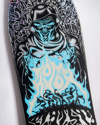 Santa Cruz Tom Knox Firepit Reissue Skateboard Deck 10.07"