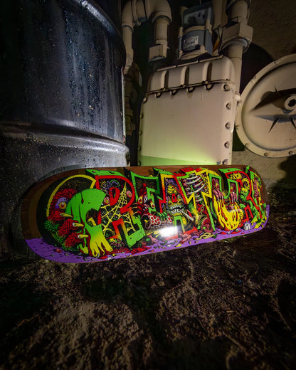 Creature Hallucination Egg Skateboard Deck 9.25"