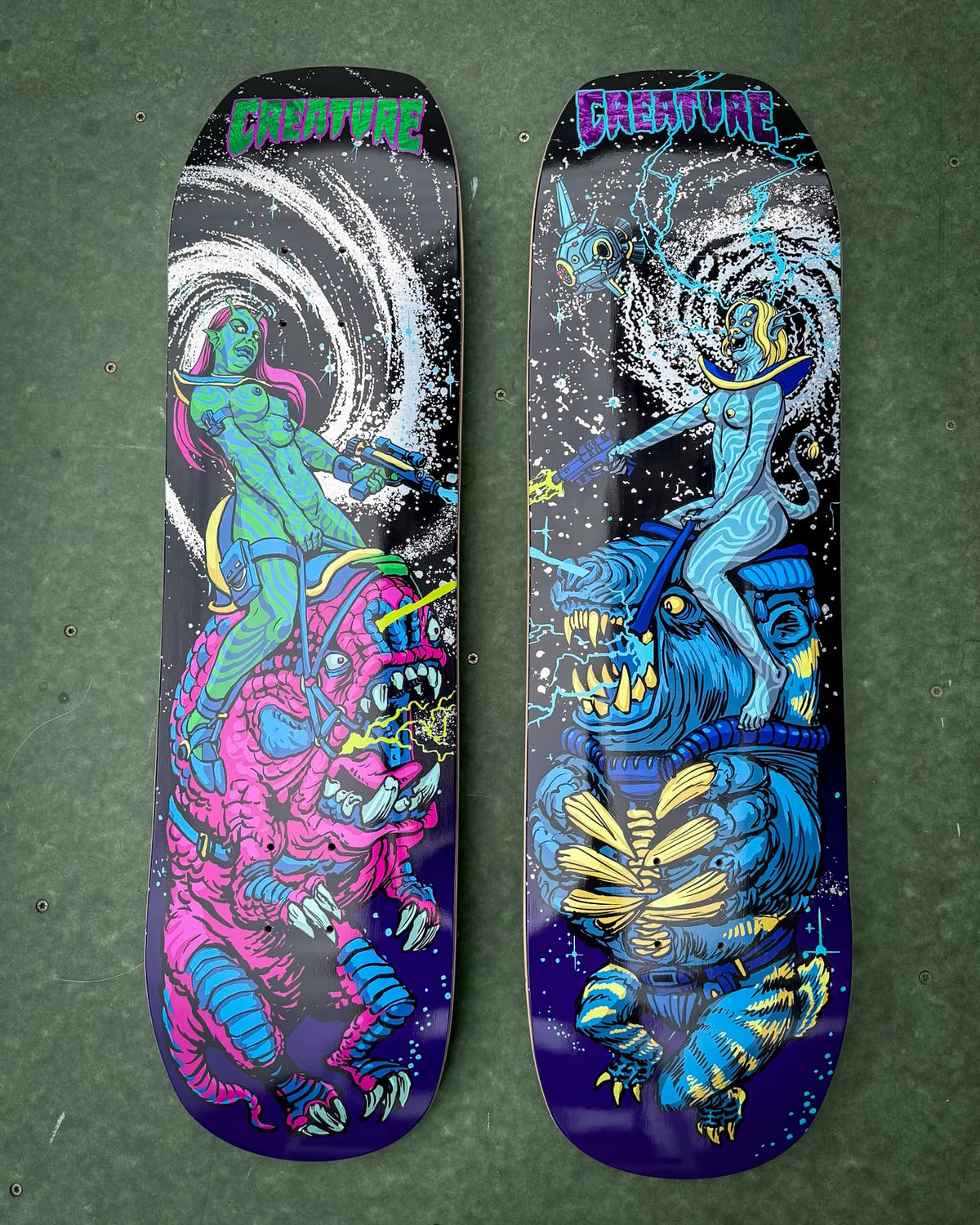 Creature Cosmo Rider LG Skateboard Deck 8.75"