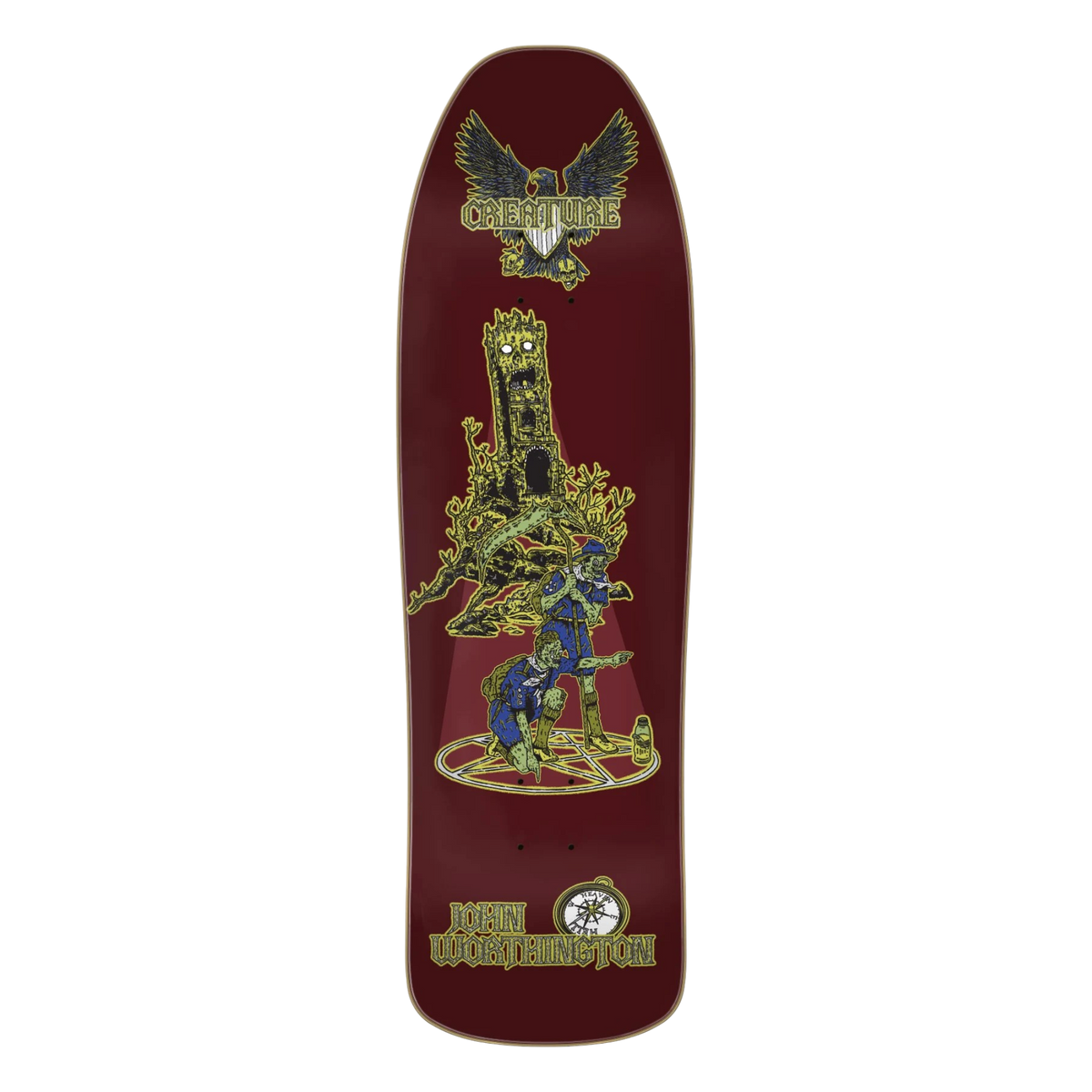 Creature VX John Worthington Scout Skateboard Deck 9.34"