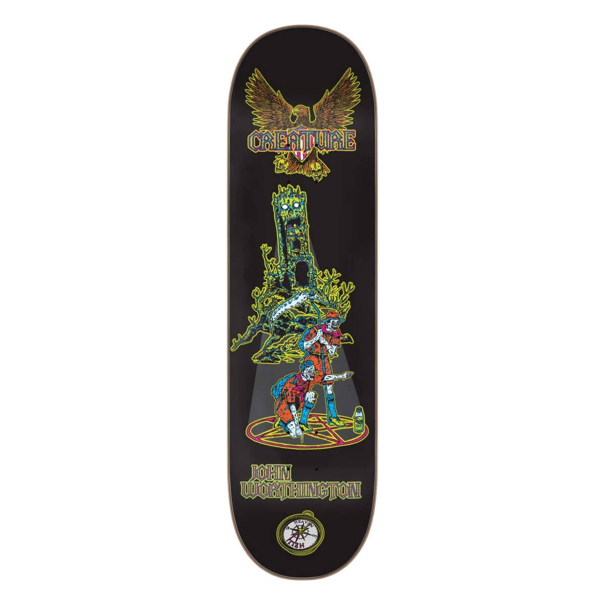 Creature VX John Worthington Scout Skateboard Deck 8.6"