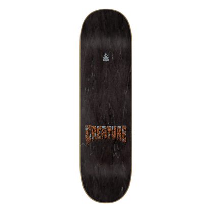 Creature Kevin Baekkel Wasted Orange Skateboard Deck 8.6"