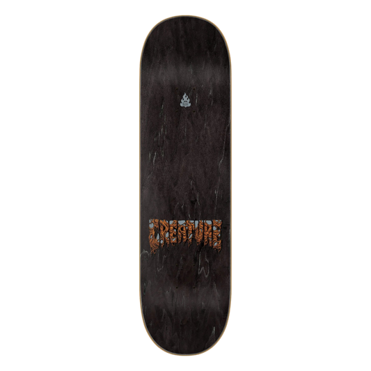 Creature Kevin Baekkel Wasted Orange Skateboard Deck 8.6"