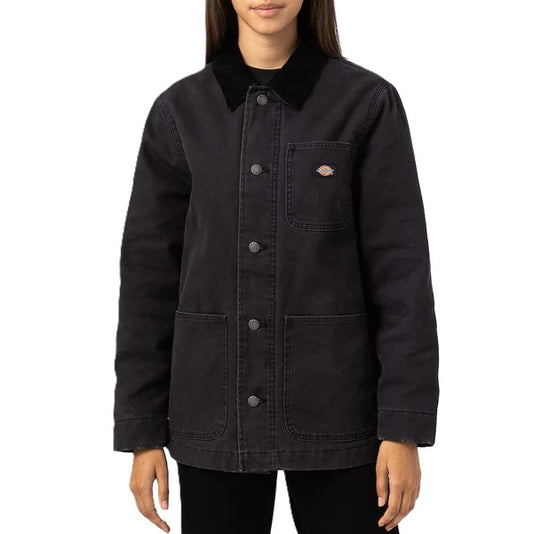 Casaco Dickies Duck Canvas Chore Lined Women Black